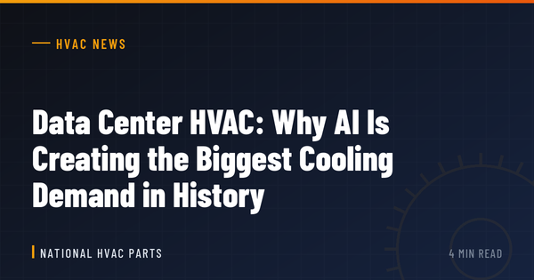 Data Center HVAC: Why AI Is Creating the Biggest Cooling Demand in History