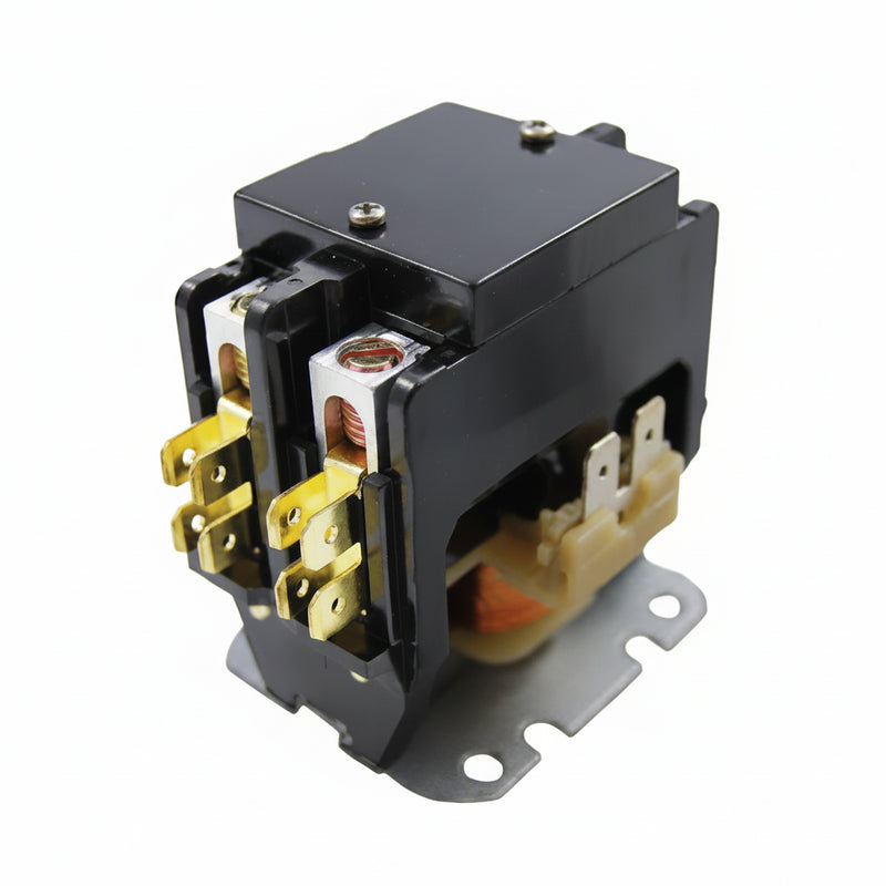 2-Pole 25A 24V AC Contactor — Universal HVAC Replacement