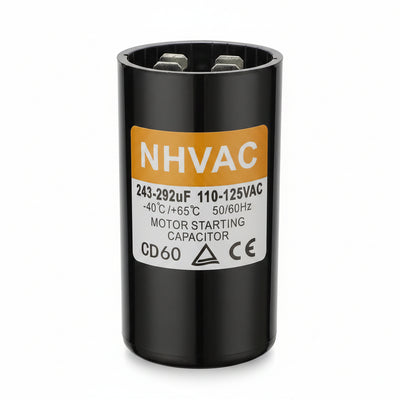 243-292 MFD 110-125V Start Capacitor — Universal Motor Starting