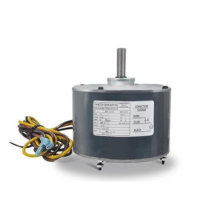 1/4 HP Condenser Fan Motor 208-230V 825 RPM — Universal HVAC Replacement