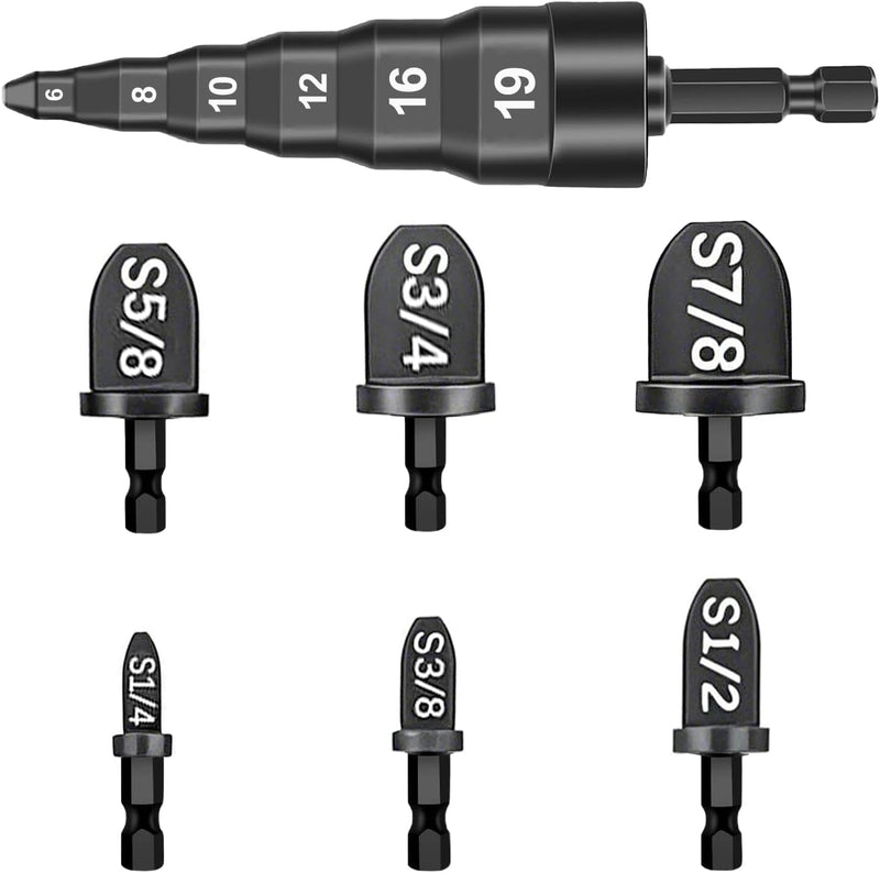 Refrigeration Ratchet Wrench Set 3/16 1/4 5/16 3/8 Service Valve