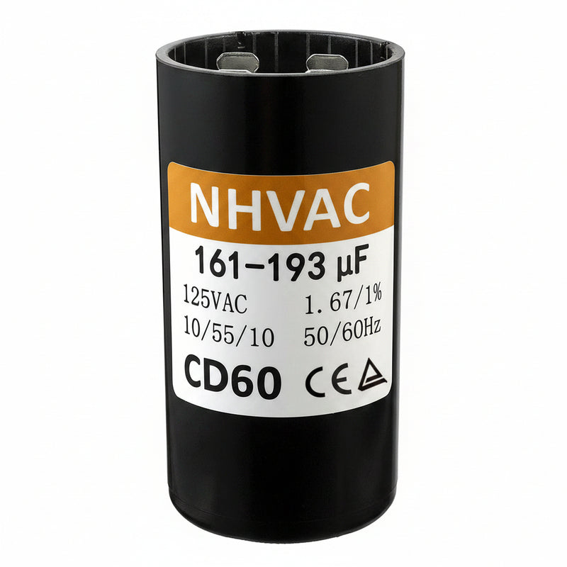 161-193 MFD 110-125V Start Capacitor — Universal Motor Starting