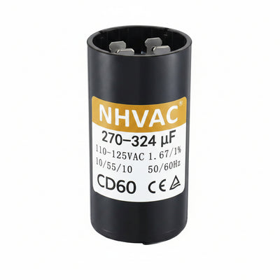 270-324 MFD 110-125V Start Capacitor — Universal Motor Starting
