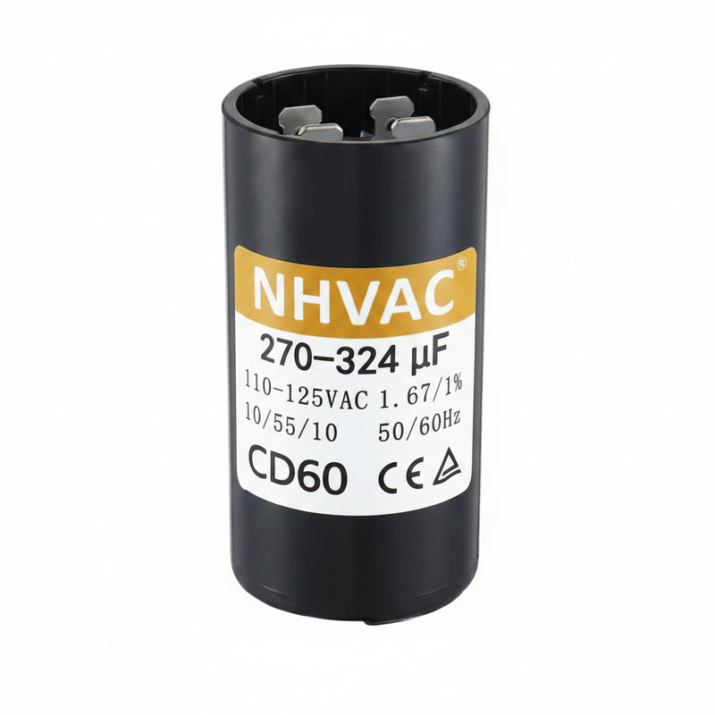 270-324 MFD 110-125V Start Capacitor — Universal Motor Starting