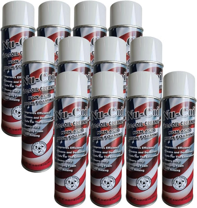 AC Coil Cleaner Foaming 18 oz Can No Rinse Evaporator Condenser