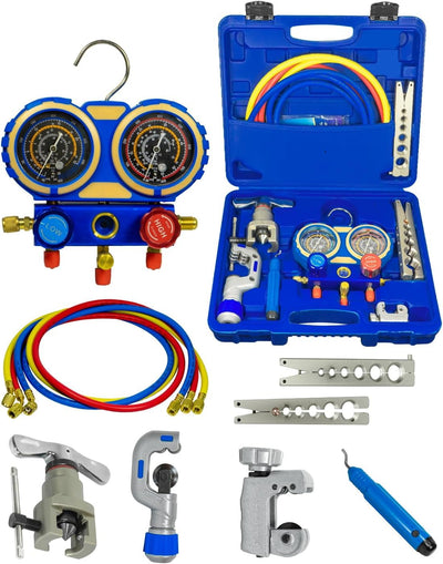 Digital Vacuum Micron Gauge 1/4 SAE HVAC Evacuation Tool
