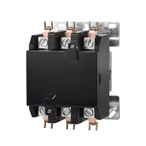 3-Pole 75A 24V AC Contactor — Universal HVAC Replacement
