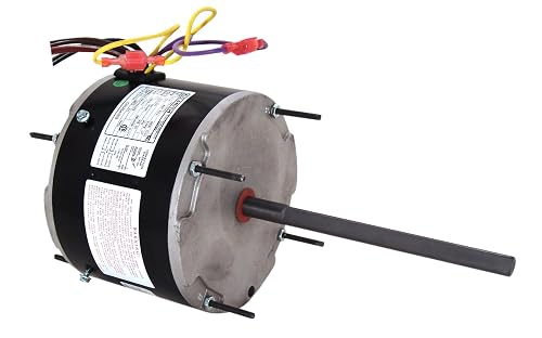 1/3-1/6 HP Condenser Fan Motor 208-230V 1075 RPM — Universal HVAC Replacement