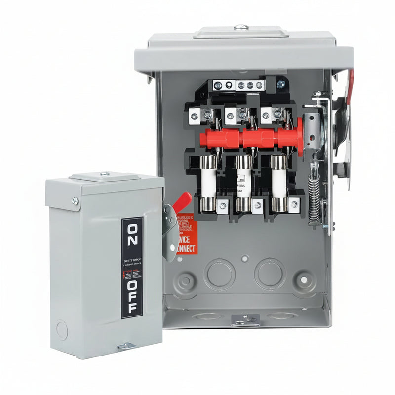 Fusible AC Disconnect 30A — Outdoor HVAC Safety Switch with Fuses | National HVAC Parts