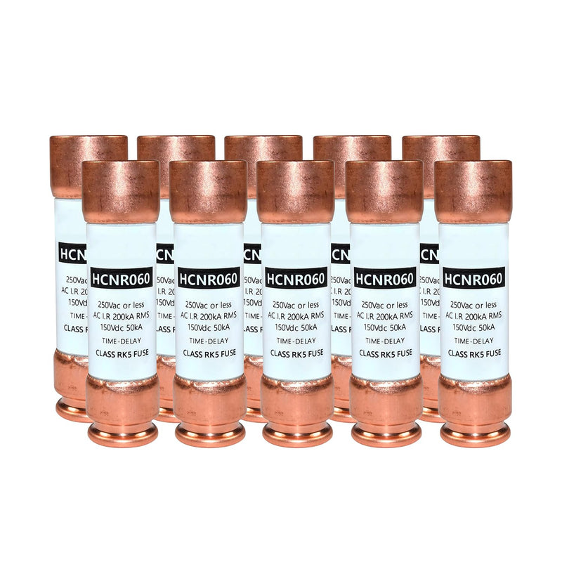 AC Disconnect Fuse 60A (2-Pack) — Time Delay Cartridge Fuse
