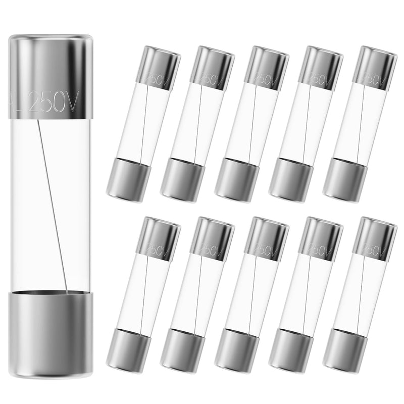 Glass Tube Fuse 3A 250V (10-Pack) — Furnace & AC Control Board