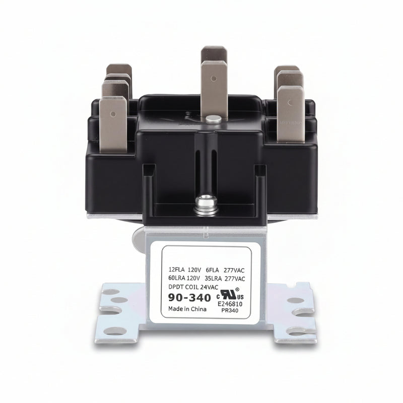 Universal 24V DPDT Relay — HVAC Switching Relay Replacement
