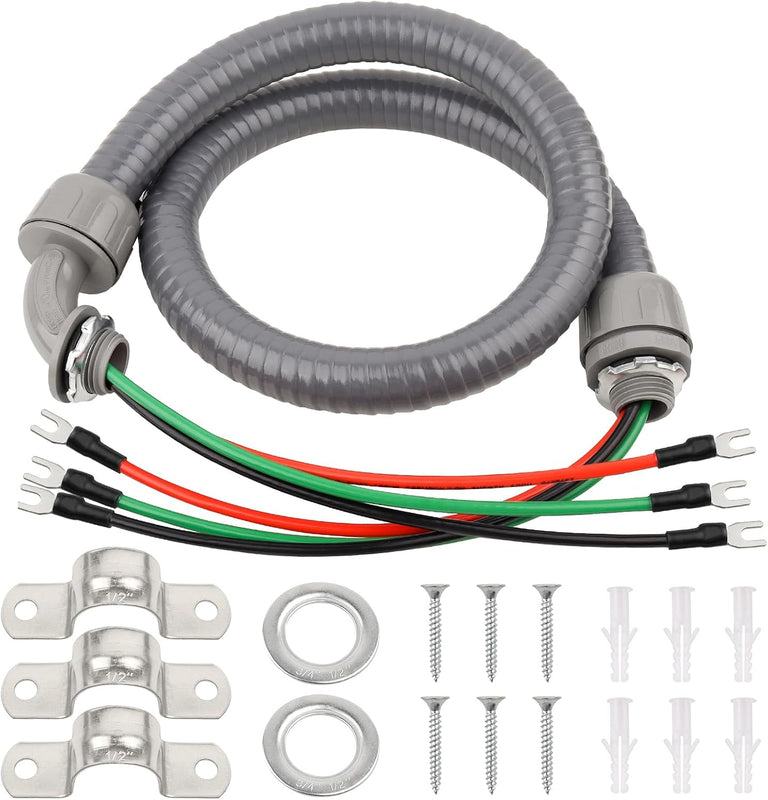 4-Foot AC Condenser Whip — 1/2