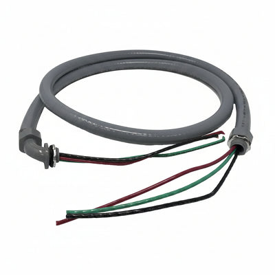6-Foot AC Condenser Whip — 1/2" x 6ft 10 AWG Liquid-Tight Flexible Conduit | National HVAC Parts