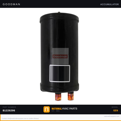 Goodman Condenser Accumulator for WGHP4318AAA — B1226206