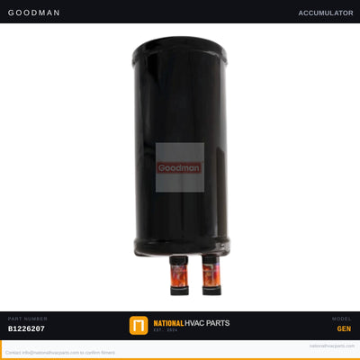 Goodman Condenser Accumulator for WGHP4436AAF — B1226207