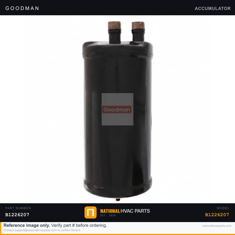 OEM Goodman Condenser Accumulator for WGHP4448AAD — B1226207