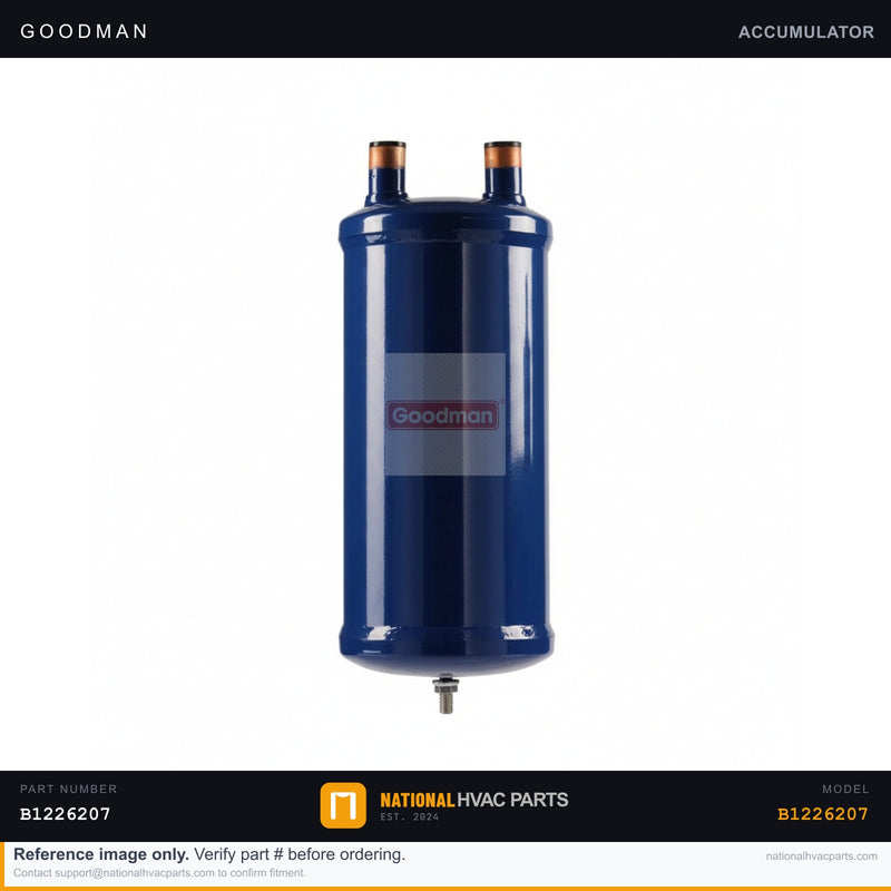 OEM Goodman Condenser Accumulator for WGHP4442AAD — B1226207