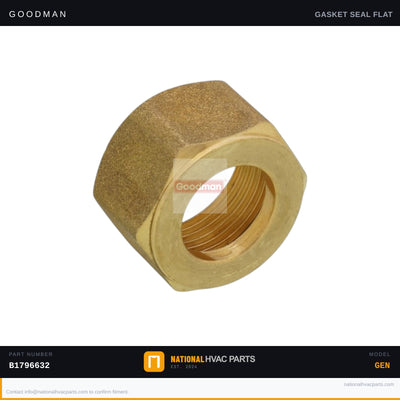 Goodman 3/8 in. Seal and Nut Kit for AEPF18301AA — B1796632