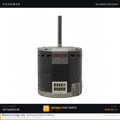 OEM Goodman Blower Housing for GUP100-5 Gas Furnace — 0271A00016S