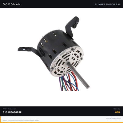 Goodman 1/2 HP 4-Speed Blower Motor for ARPF303016AA — 0131M00849SP