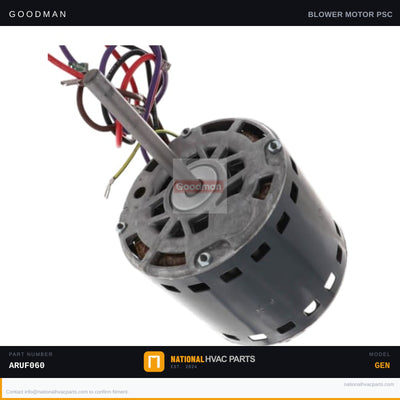 Goodman Blower Motor for ARUF060 Air Handler — B13400208S