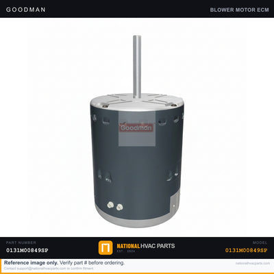 Goodman ECM Blower Motor for WAHMS3636P4ABA — 0131M00849SP