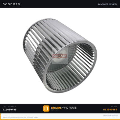 OEM Goodman 10 x 10 Blower Wheel for AEPF426016AA — B1368048S