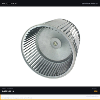 Goodman 11x10 Blower Wheel for ARPF374316AA — D6723311S