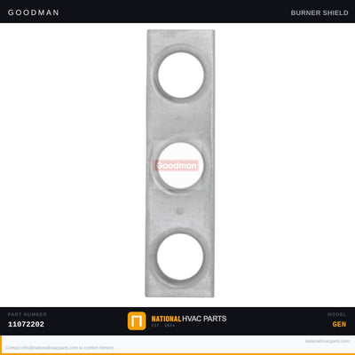 Goodman Burner Orifice Shield for ACSH960704CXAA — 11072202