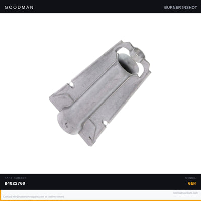 Goodman 3 in. In-Shot Burner for ACEC800603BXAB — B4022700