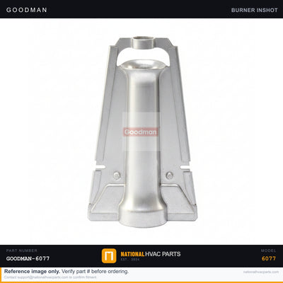 OEM Goodman 3" In-Shot Burner for AMH81205DNAA — B4022700