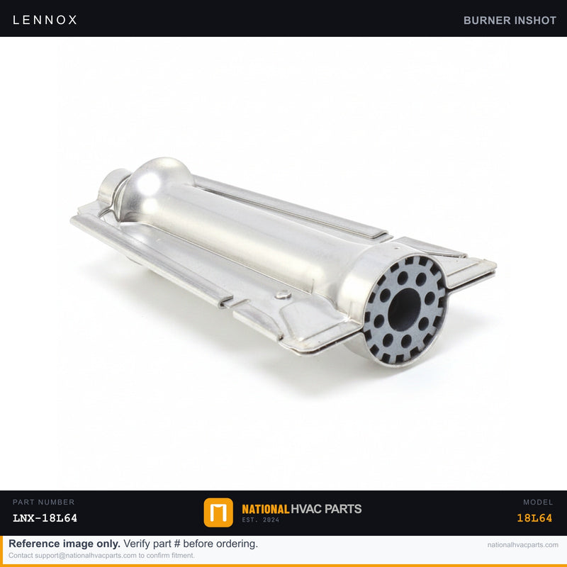 OEM Lennox Inshot Burner Assembly (16) — 18L64