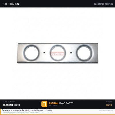 OEM Goodman Burner Orifice Shield for AMVC950704CXBA — 11072202