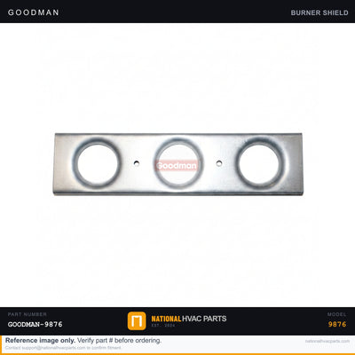OEM Goodman Burner Orifice Shield for GCH950703BXAB — 11072202
