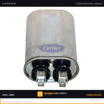 OEM Carrier Single Run Capacitor 30 MFD 440V for 09DE164C500