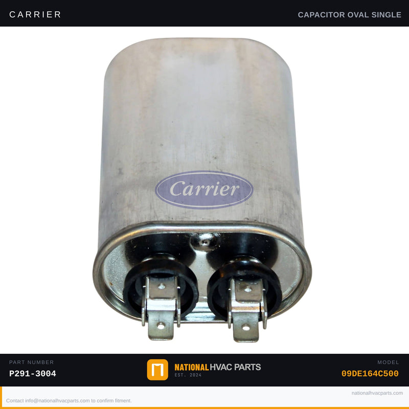 OEM Carrier Single Run Capacitor 30 MFD 440V for 09DE164C500