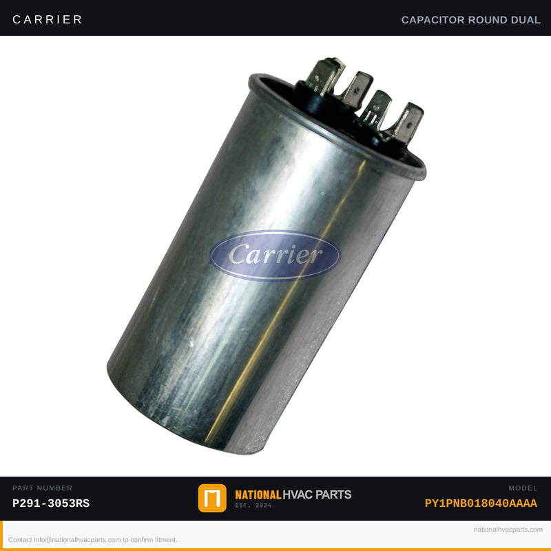OEM Carrier Dual Run Capacitor for PY1PNB018040AAAA Package Unit