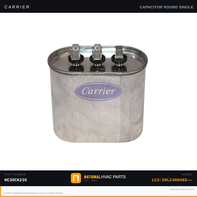 OEM Carrier Draft Inducer Motor Capacitor for LC3:50LC400465