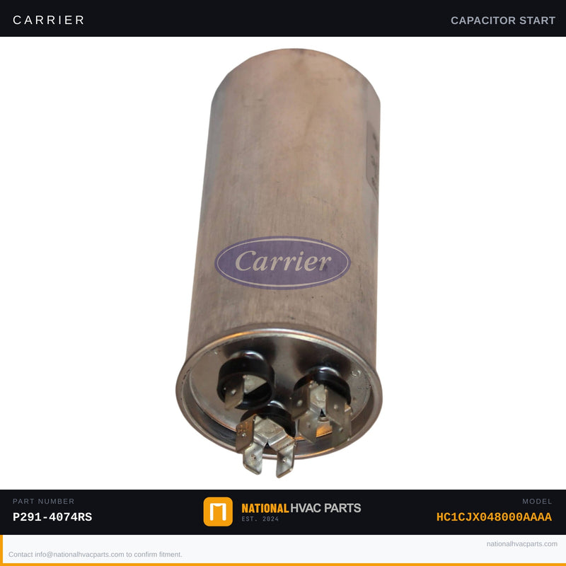 OEM Carrier Dual Run & Start Capacitor Kit for HC1CJX048000AAAA