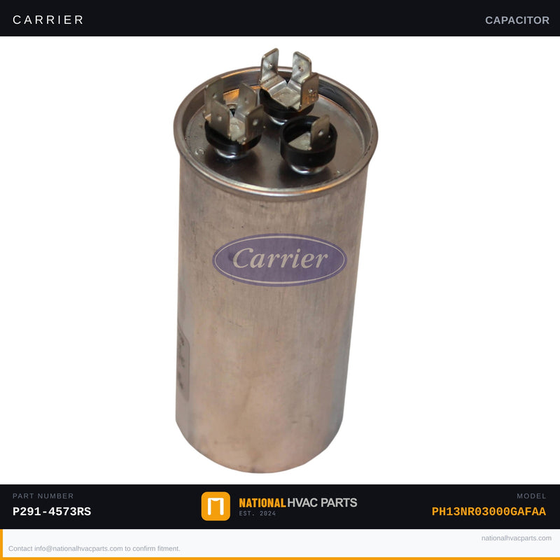 OEM Carrier Dual Run & Start Capacitor Kit for PH13NR03000GAFAA