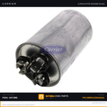 OEM Carrier 45+5 MFD Run Capacitor Replacement for PH13NR04200GAEAA Unit