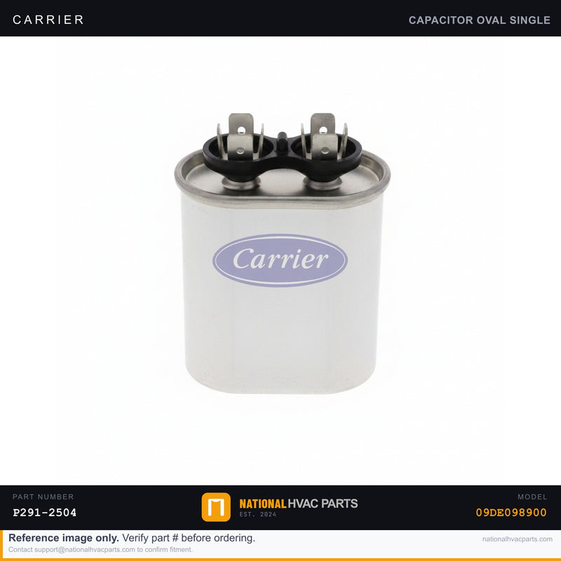 OEM Carrier Single Run Capacitor 25 MFD 440V for 09DE098900