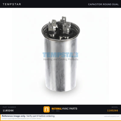 Tempstar Dual Run Capacitor 40+7.5 MFD 440V for TCA760GKA200 — Ships Today