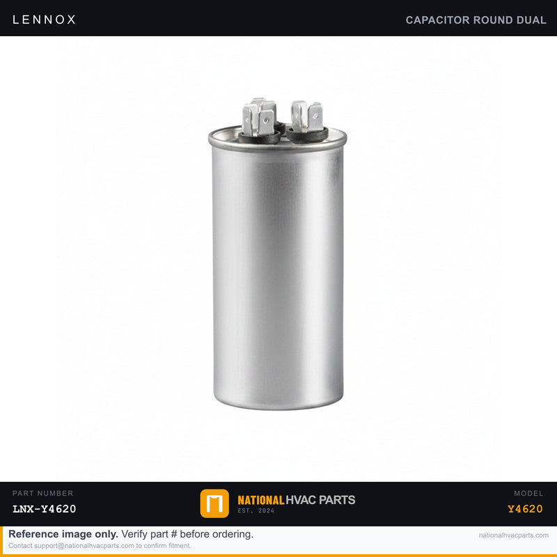 OEM Lennox Dual Run Capacitor — Y4620