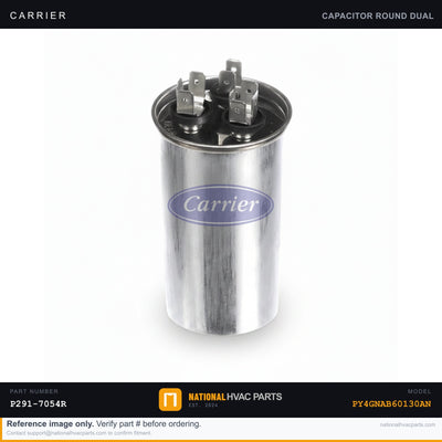 OEM Carrier Dual Run Capacitor 70+5 MFD 440V — PY4GNAB60130AN
