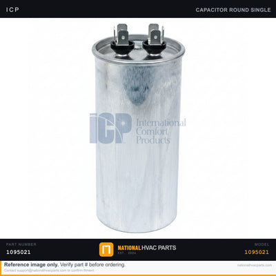 ICP Run Capacitor for YJ048GA2 — 2.0 MFD Round | Ships Today