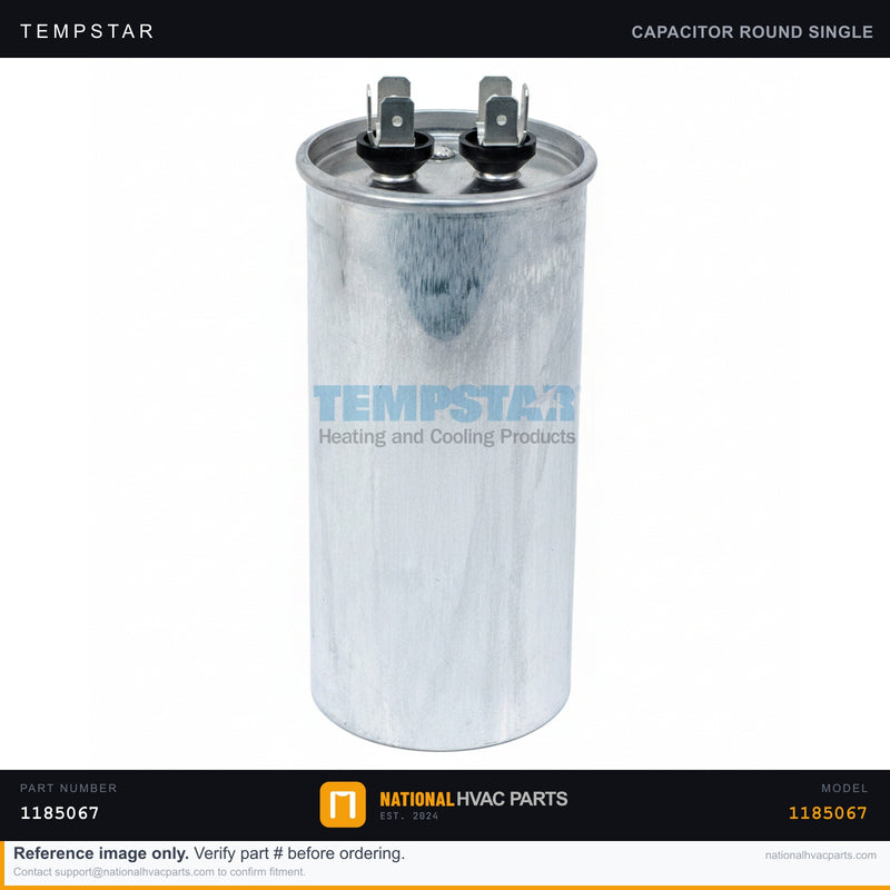 Tempstar Run Capacitor 35 MFD 440V for TCH924GKA200 — OEM 1185067 | Ships Today
