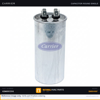 OEM Carrier ERV Motor Capacitor & Pulley Assembly for EMHH4BF