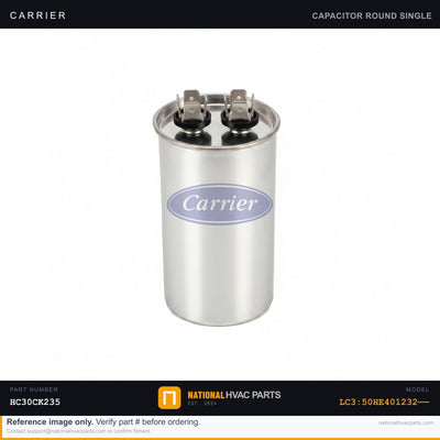 OEM Carrier Draft Inducer Motor Capacitor for LC3:50HE401232
